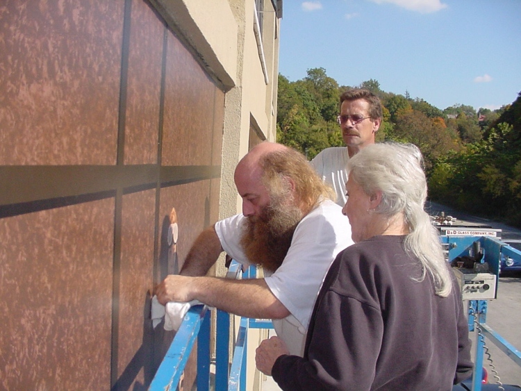 Looking Out From History, installing panel one