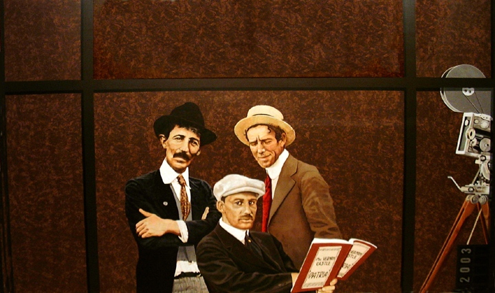 Looking Out From History, detail, Leopold and Theodore Wharton and B.D. Thomas