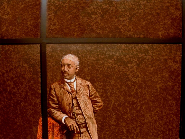 Looking Out From History, detail, George A. Johnson